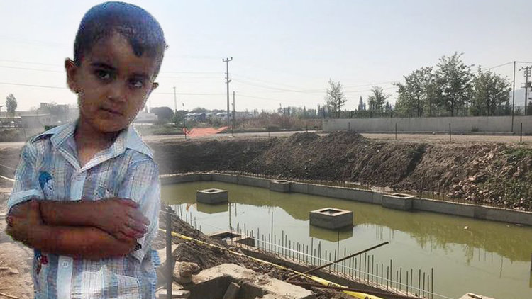 İnşaat alanındaki çukura düşen çocuk yaşam mücadelesi veriyor