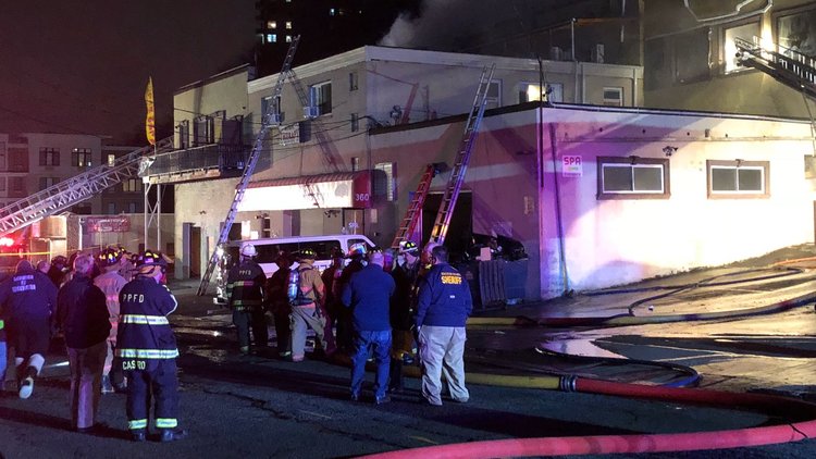 ABD'deki Türk restoranı Beyoğlu'nda yangın!