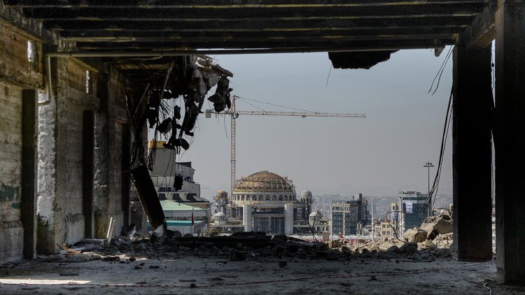 Yıkımı devam eden AKM ilk kez içeriden görüntülendi!