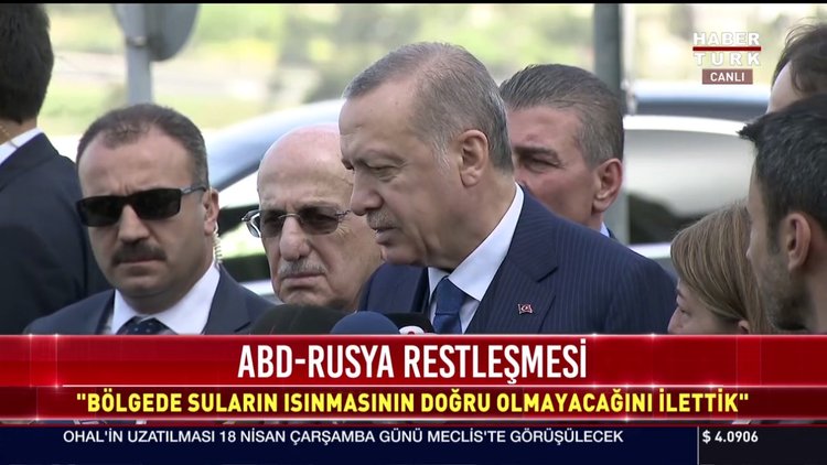 Video görüntülerini Putin'in temsilcilerine verdim