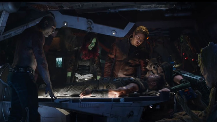 Avengers: Infinity War'dan kamera arkası görüntüleri