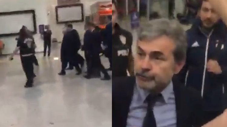 Aziz Yıldırım ve Aykut Kocaman'a protesto