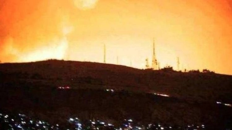 Şam'da siren sesleri acil koduyla çaldı