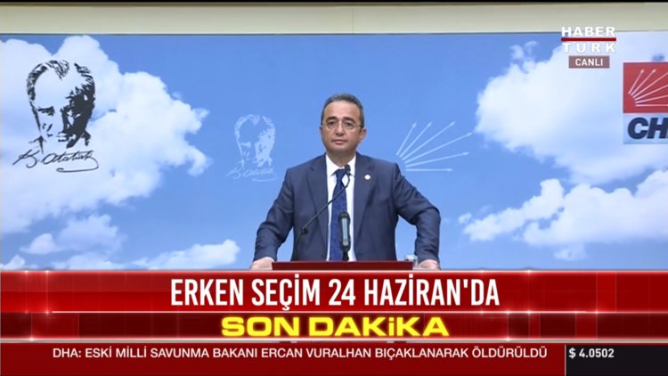 Bülent Tezcan'dan erken seçim açıklaması