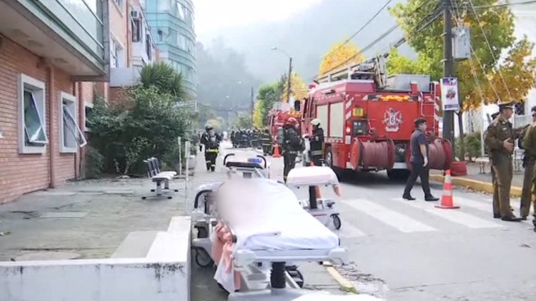 Şili&#039;de hastanede patlama: 3 ölü, 50 yaralı