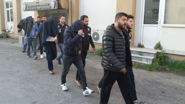 Olaylı Fenerbahçe-Beşiktaş derbisinin zanlıları mahkemeye böyle götürüldü