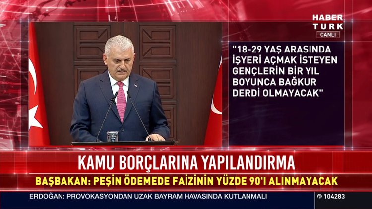 Başbakan Yıldırım 24 milyarlık paketi açıkladı