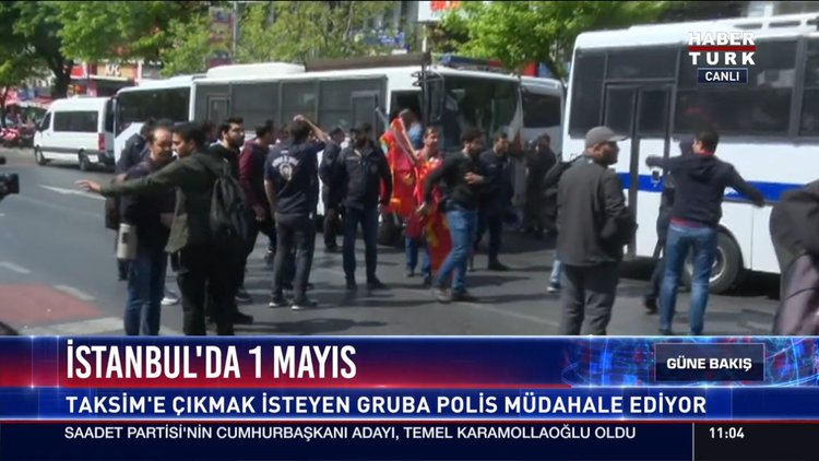 Beşiktaş'ta gergin 1 Mayıs