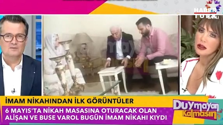Alişan ile Buse Varol'un imam nikahı