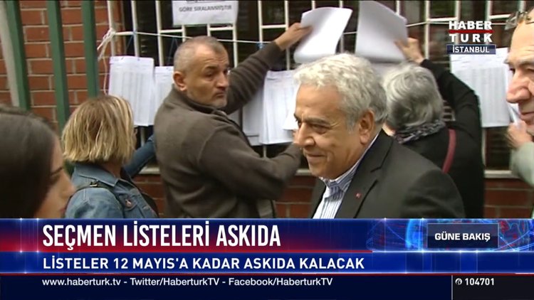 Seçmen listeleri askıda