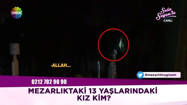 Geceleri mezarlıkta gezen kız Çorum'u karıştırdı!