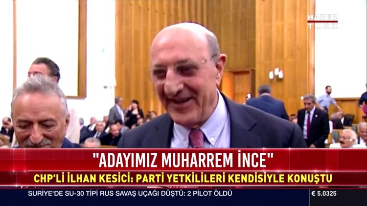 İlhan Kesici'nin CHP'den aday Muharrem İnce ile ilgili açıklaması