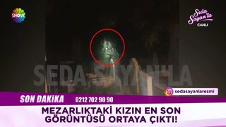 Çorum'daki mezarlıkta dönen esrarengiz olayların kahramanı gizemli kızın en net görüntüsü ortaya çıktı. 
