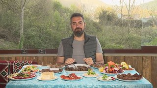 Turgay Başyayla, Bartın’daki lezzet yolculuğuna Arıt köyünden başlayarak devam ediyor. 