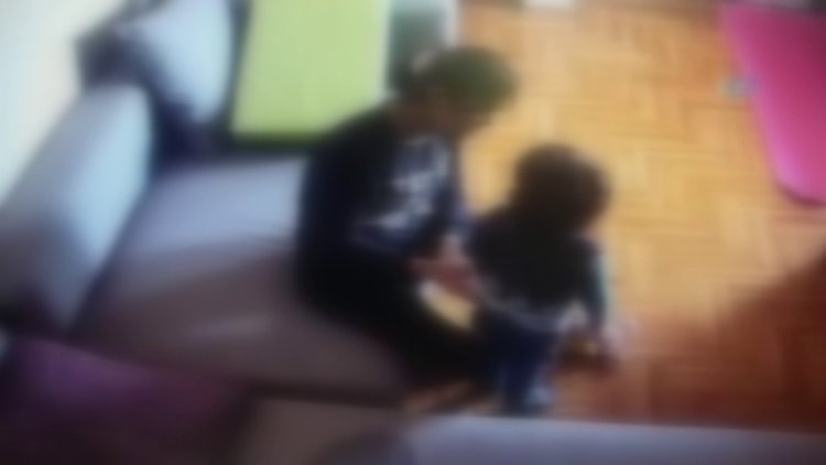 Ünlü oyuncu Özge Özpirinçci'nin 2 yaşındaki yeğenine uygulanan şiddetin görüntüleri ortaya çıktı