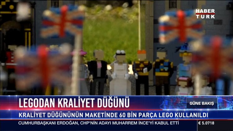 Legodan kraliyet düğünü