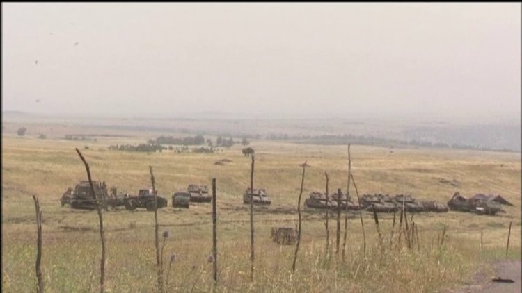 İsrail Golan'a askeri sevkiyat yapıyor