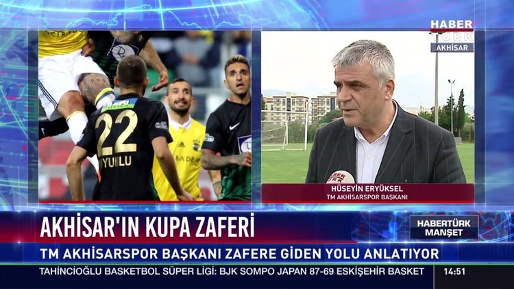 Akhisar'ın kupa zaferi