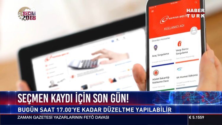 Seçmen kaydı için son gün!