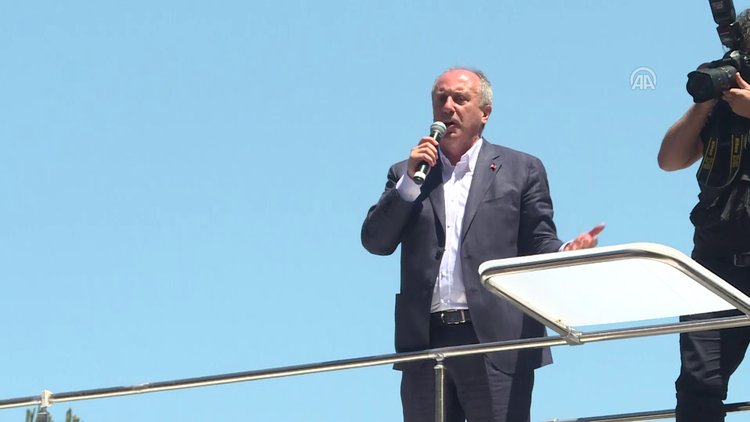 İnce: "Hakkari'de İzmir marşıyla Türk bayraklarıyla miting yaptım"