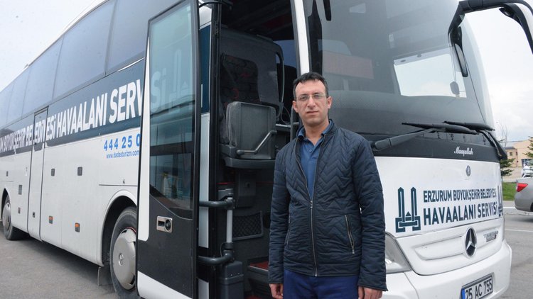 Erzurum&#039;da hakimle şoförün tartışması adliyede sona erdi