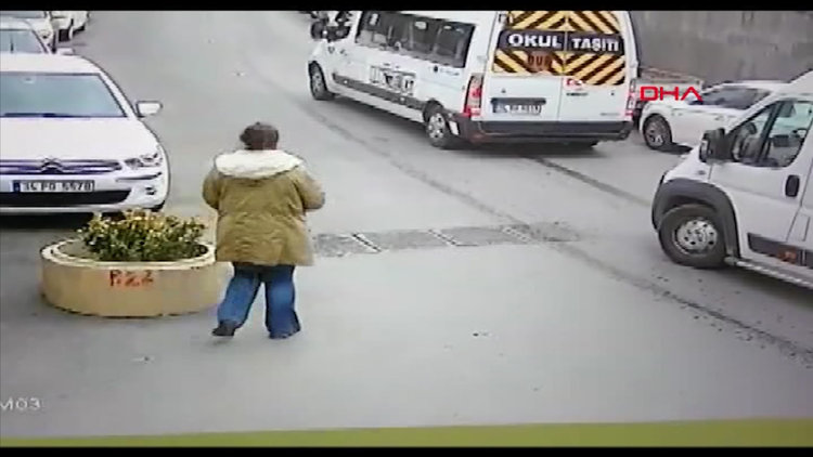 İnanılmaz kaza kamerada