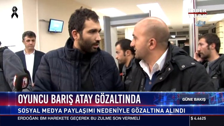 Oyuncu Barış Atay gözaltında
