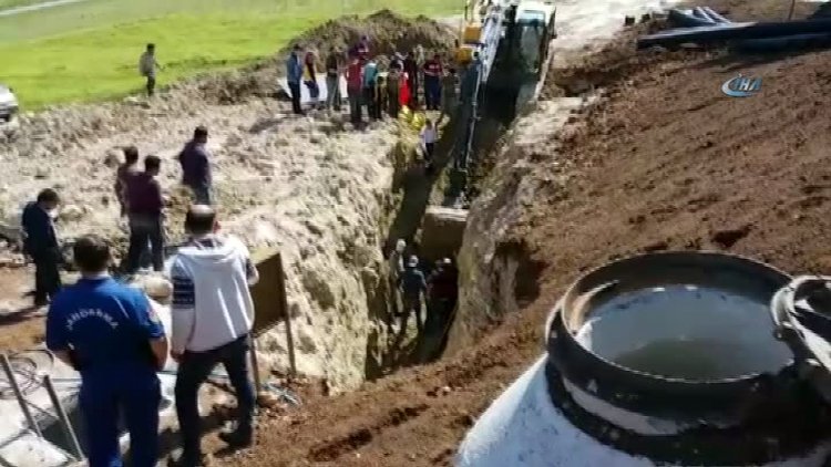 Isparta’da göçük: 1 yaralı