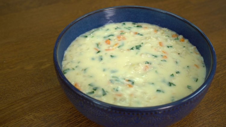 Sütlü Ispanak Çorbası