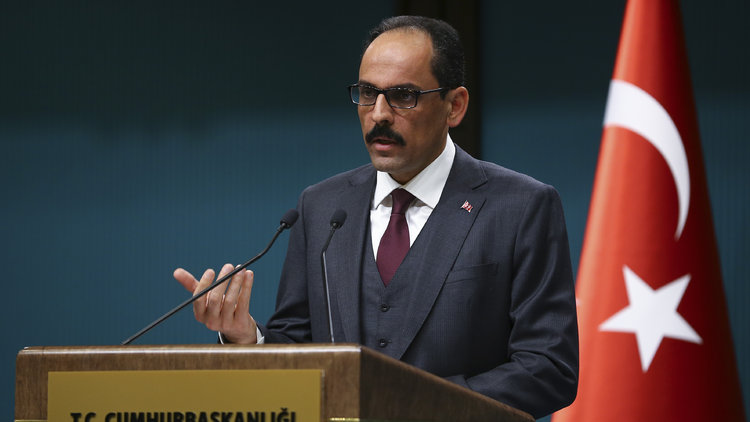 Kalın: Trump&#039;ın kararı sürecin tabutuna çakılan son çivi oldu