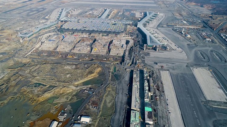 İstanbul'un yeni havalimanı açılış için gün sayıyor