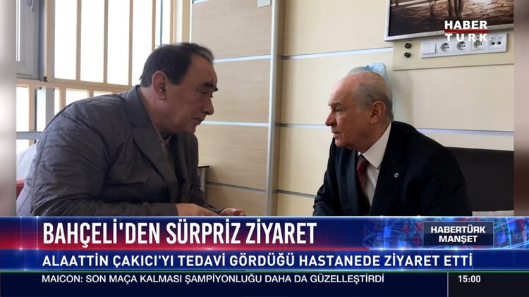 Bahçeli'den sürpriz ziyaret