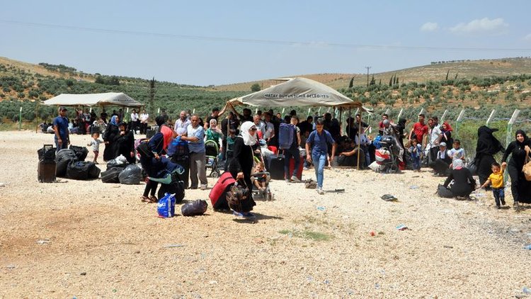 Suriyelilerin bayram göçü! 72 bin kişi başvurdu