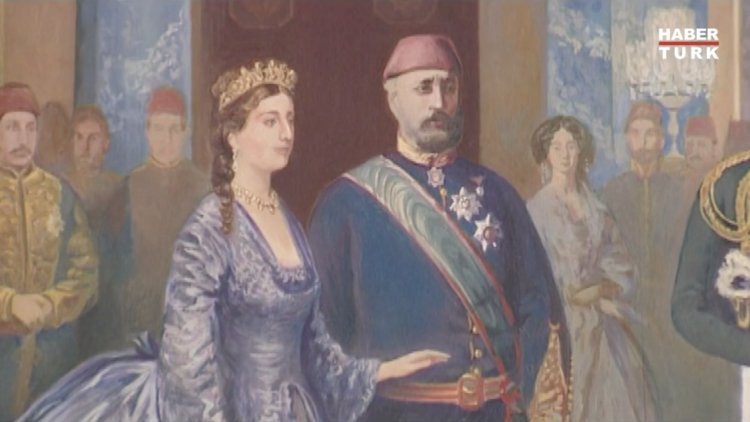 Sultan Abdulaziz Kraliçe Eugenie aşkı