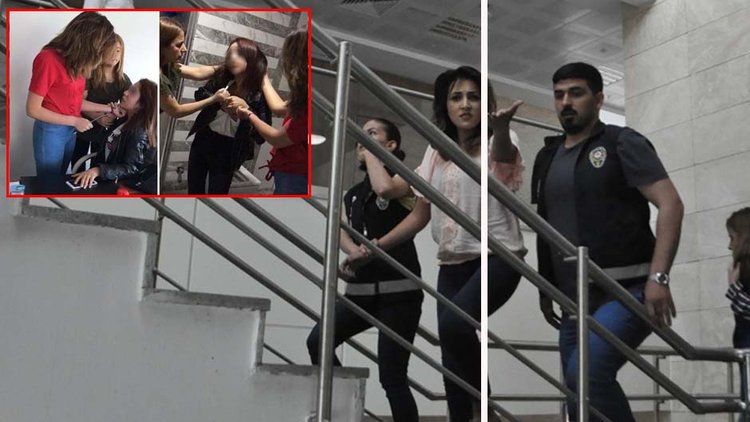 Genç kızı dövüp görüntülerini paylaşmışlardı... Gözaltına alındılar!