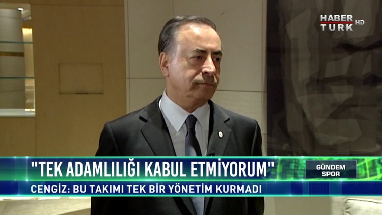 Gündem Spor - 25 Mayıs 2018 (Galatasaray SK Başkanı Mustafa Cengiz)