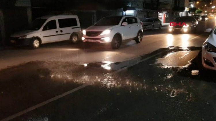 İskenderun'da şaşırtan yağmur! Sadece küçük bir alanda etkili oldu