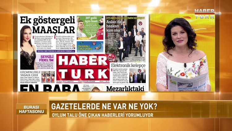 Burası Haftasonu - 26 Mayıs 2018 (Gazete Manşetleri ve Etkinlik Köşesi)