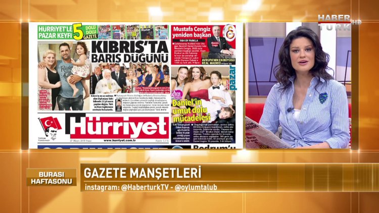 Burası Haftasonu - 27 Mayıs 2018 (Gazete Manşetleri ve Etkinlik Köşesi)