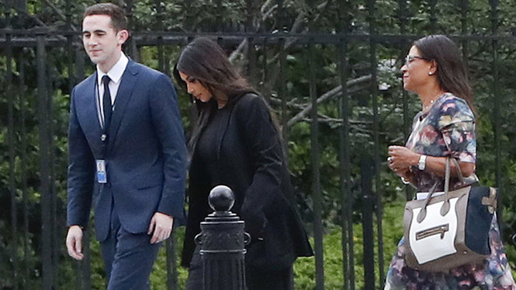 Kim Kardashian, Donald Trump ile görüştü