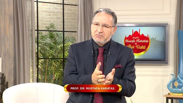 Prof. Dr. Mustafa Karataş ile İftar Vakti 1 Haziran 2018