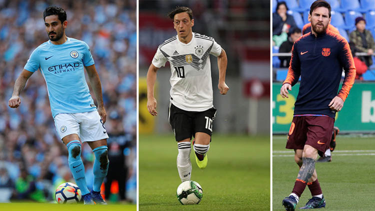 Mesut Özil, İlkay Gündoğan, Messi... Eleştirilerle karşı karşıya kaldılar