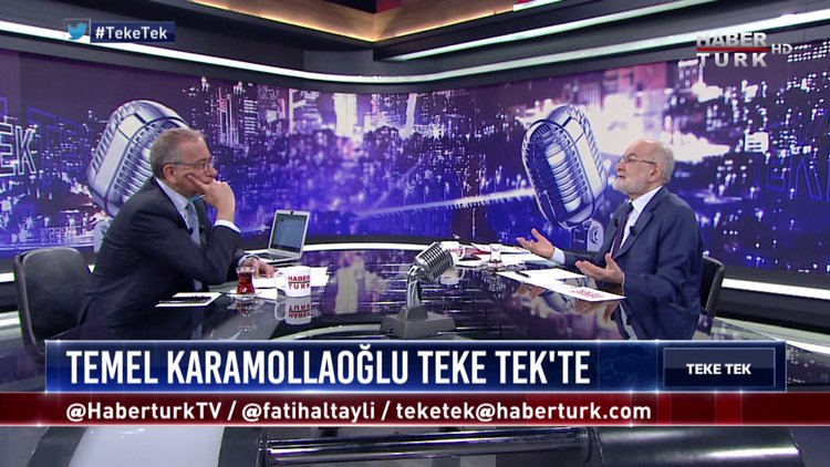 Teke Tek - 3 Haziran 2018 (Temel Karamollaoğlu, Doğu Perinçek)
