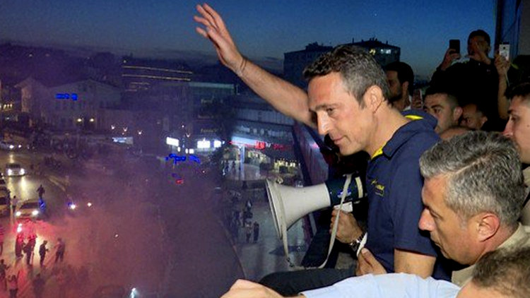 Ali Koç, Rambo Okan'ı selamladı