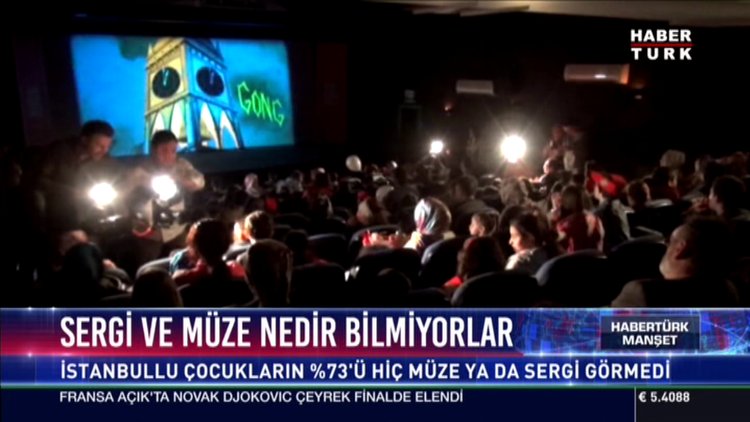 İstanbul'daki çocukların yarısı sinema yüzü görmedi