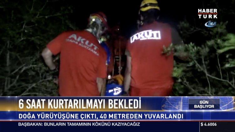 6 saat kurtarılmayı bekledi