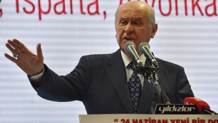 Bahçeli&#039;den anket şirketlerine: İblis bile... 