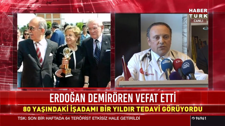 Erdoğan Demirören vefat etti