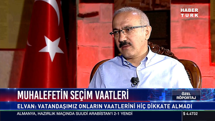 Lütfi Elvan Haberturk'te