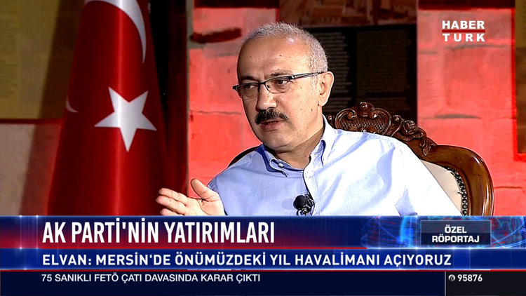 Lütfi Elvan Haberturk'te